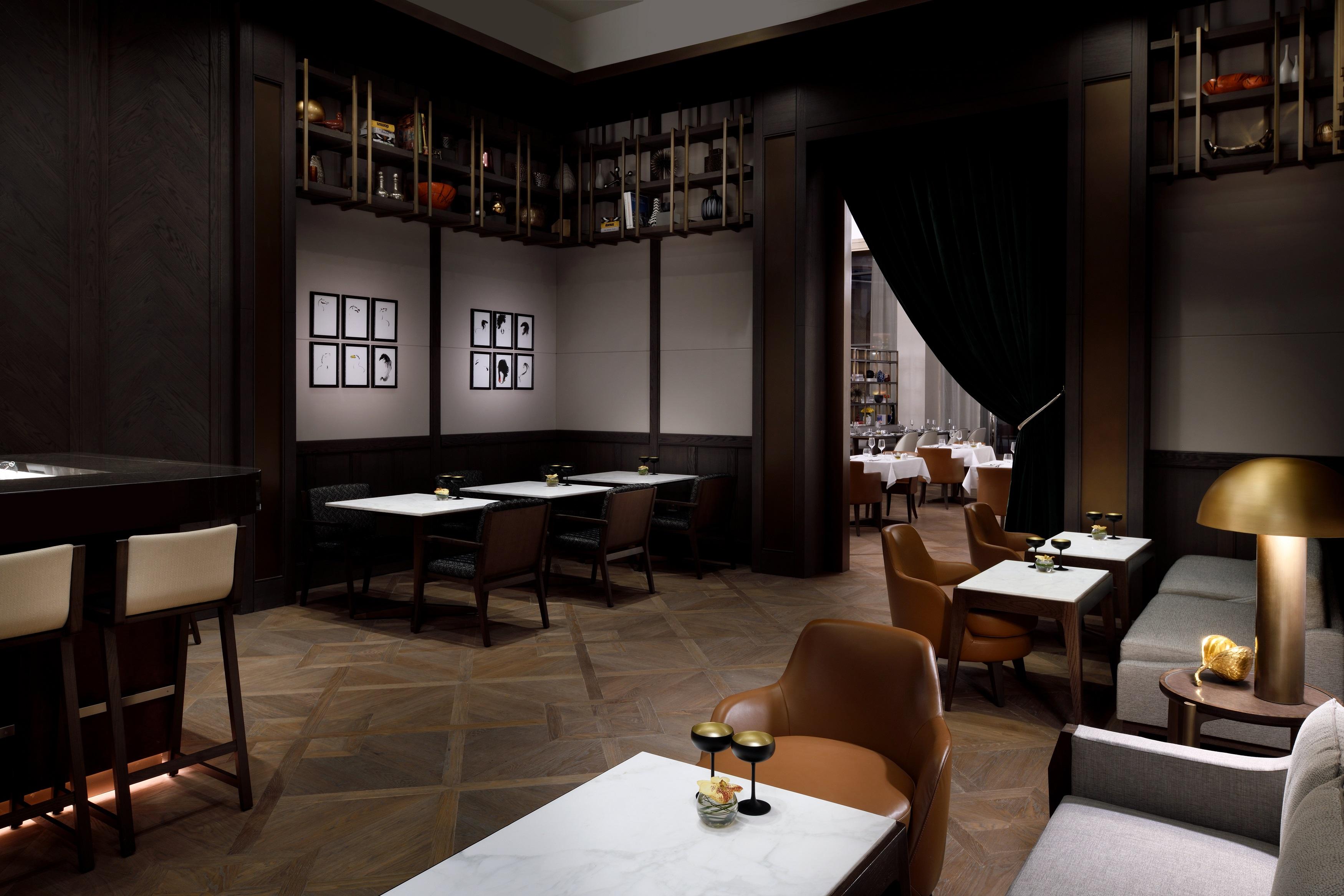 แอดเดรส ดาวน์ทาวน์ Hotel ดูไบ ภายนอก รูปภาพ The interior of the restaurant
